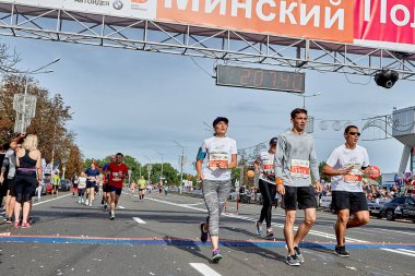 Yarı Maraton Minsk 2019 Şehirde Koşu