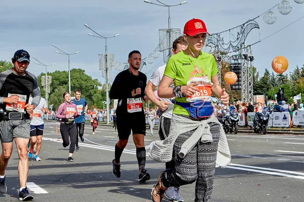 明斯克2019年半程马拉松赛 — 图库照片