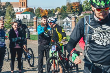 6 Ekim 2018 Novogrudok Belarus Castle Road Cross Country Run