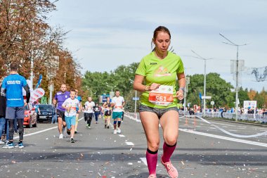Yarı Maraton Minsk 2019 Şehirde Koşu