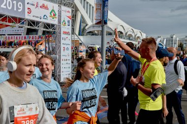 Yarı Maraton Minsk 2019 Şehirde Koşu