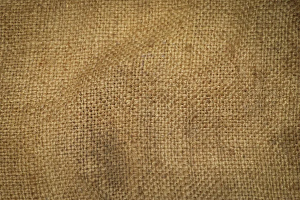 Texture old sack fabric as background — Stock Photo, Image