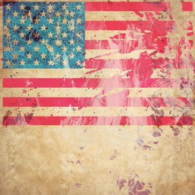 Amerikan bayrağı renk arkaplanı, ABD Bayrağı, Amerika Birleşik Devletleri, Amerikan dili ve kültür konsepti.