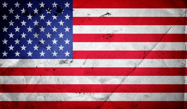 Вінтажний Американський Прапор Фон — стокове фото