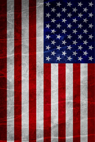 Grunge Flagge Der Usa — Stockfoto