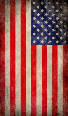 Grunge Amerikan bayrağı renk arkaplanı, ABD Bayrağı