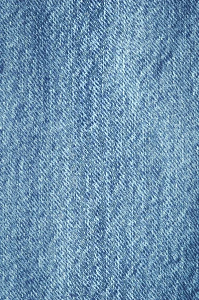 Tessuto Righe Blu Jeans Denim Tessuto Sfondo Strutturato — Foto Stock