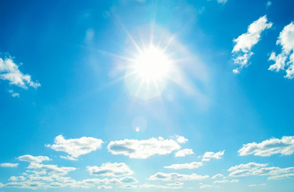 Clouds in the blue sky — Stock Photo, Image