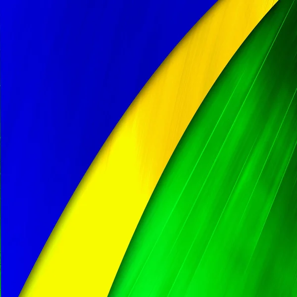 Fondo Abstracto Brillante Colores Brasileños — Foto de Stock