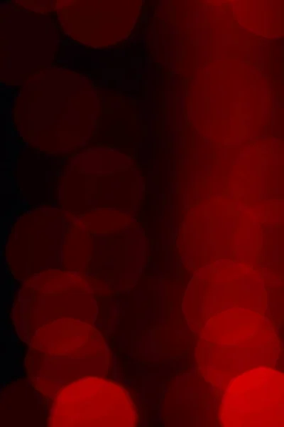 Fond de lumières LED rouges avec effet bokeh — Photo