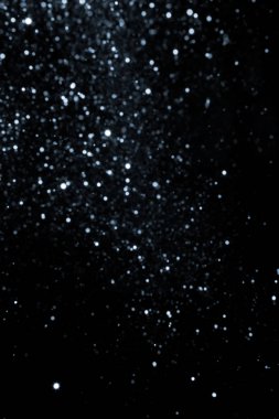 Bokeh etkisi ile gümüş ışık arka plan