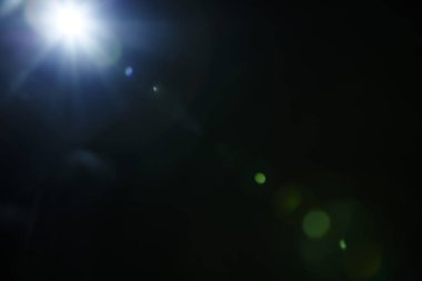 Renkli yumuşak dairesel bokeh yerleşimi