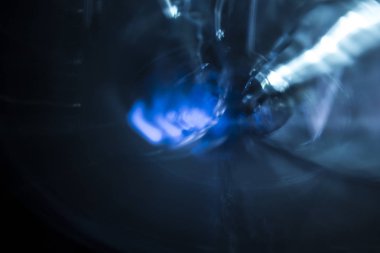 Radyal yönde ile kaotik arka plan