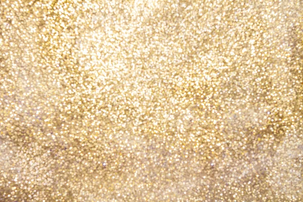 Golden sparkling background with copy space
