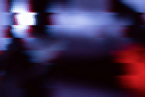 色彩斑斓的背景 蓝色和红色的光斑为运动的概念提供了疯狂的方向 — 图库照片
