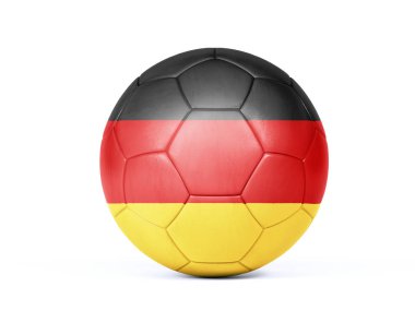 Alman bayrağı renginde futbol