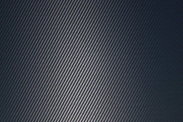 Superficie Lámina Fibra Carbono Tejida Gris Con Reflejo Luz Textura — Foto de Stock