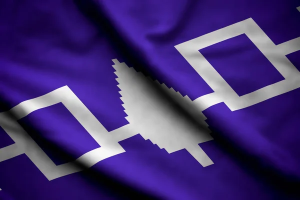 Vlag van iroquois Confederatie — Stockfoto