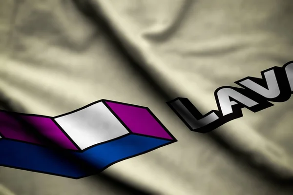 Флаг Лаваля — стоковое фото