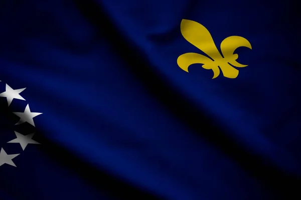 Flagge von Louisville — Stockfoto