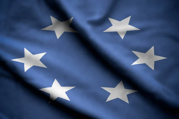 Bandeira de Trust Territory of the Pacific Islands — Fotografia de Stock