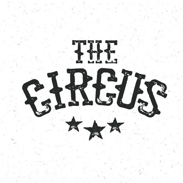 Classical circus banner — Stock Vector