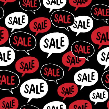 sale seamless pattern