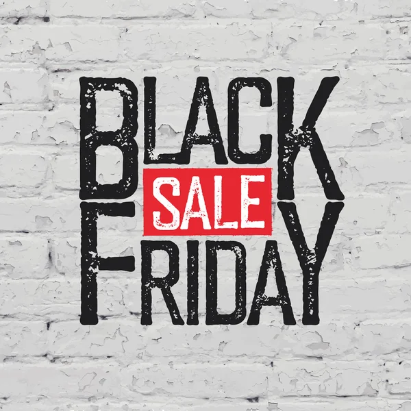 Black Friday sale banner — Stock Vector