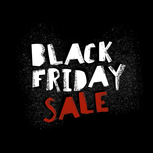 Black Friday sale banner — Stock Vector