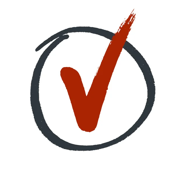 Modelo de projeto de símbolo de votação — Vetor de Stock