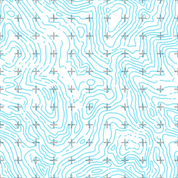 Padrão de mapa de contorno topográfico . — Vetor de Stock