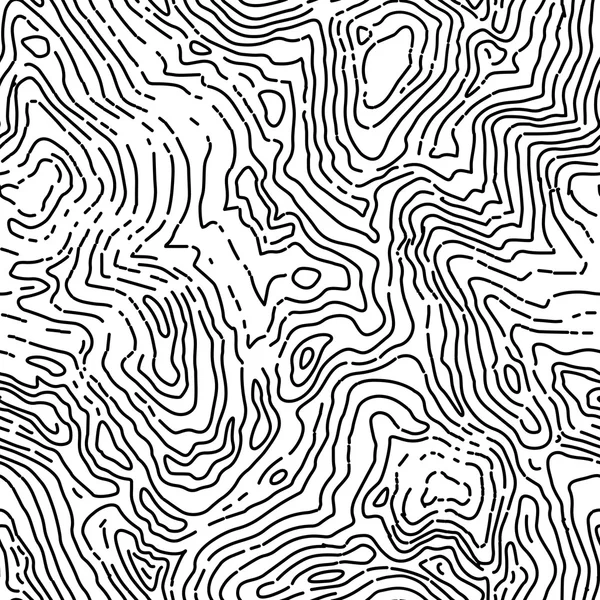 Modello di mappa del contorno topografico . — Vettoriale Stock