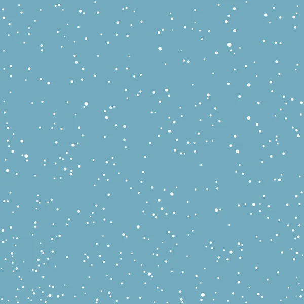 Modèle sans couture de flocons de neige — Image vectorielle