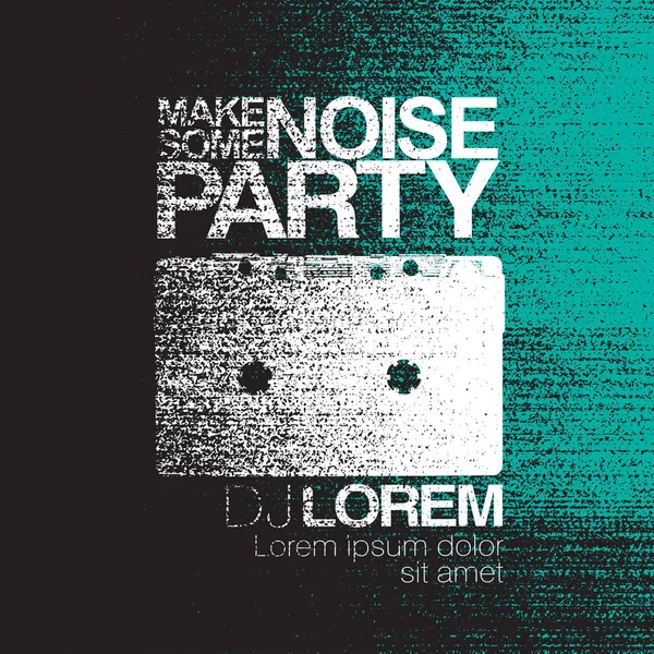 Make some noise — Stock Vector