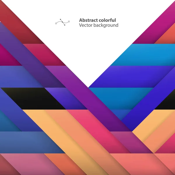 Fundal abstract geometric colorat . — Vector de stoc