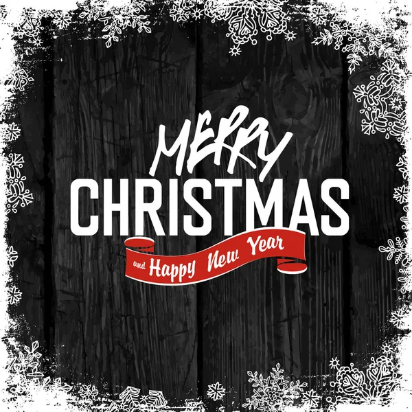 Merry Christmas! Greeting — Stock Vector
