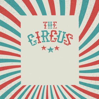 Vintage sirk Festivali Afiş