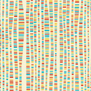 Dikey çizgiler ile renkli desen