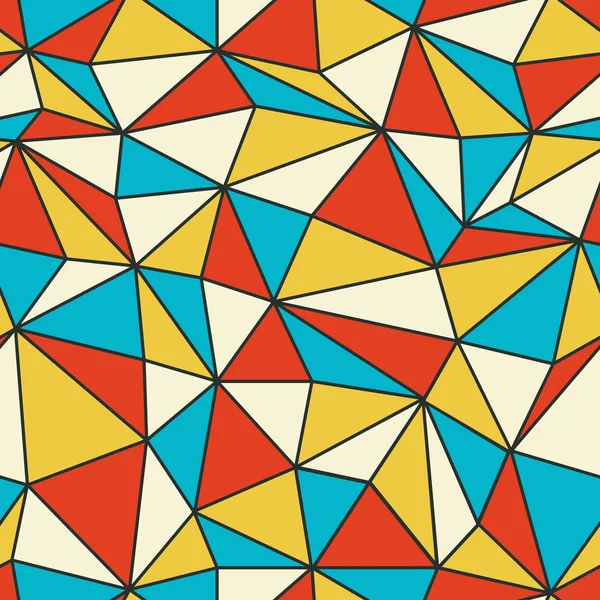 复古风格的几何图案 — 图库矢量图片