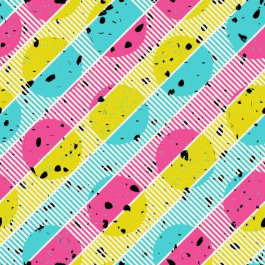 Retro renkleri çapraz çizgiler 