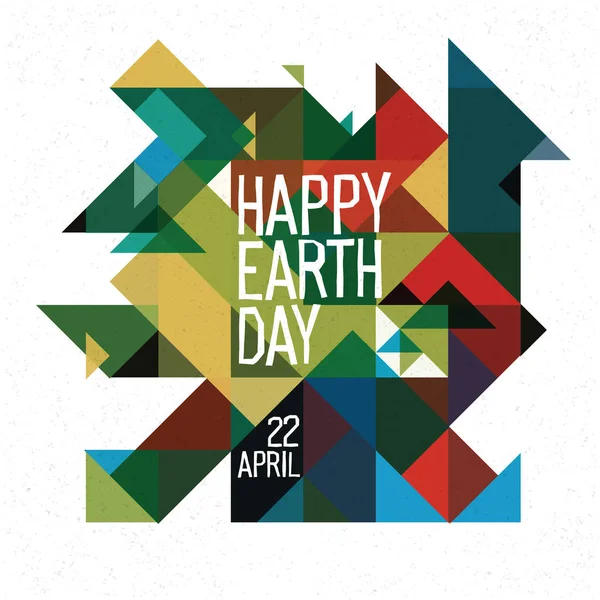 Плакат Дня Земли — стоковый вектор