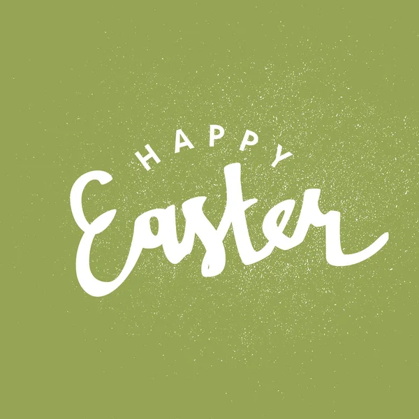 Logotype salutations avec bonne calligraphie de Pâques — Image vectorielle