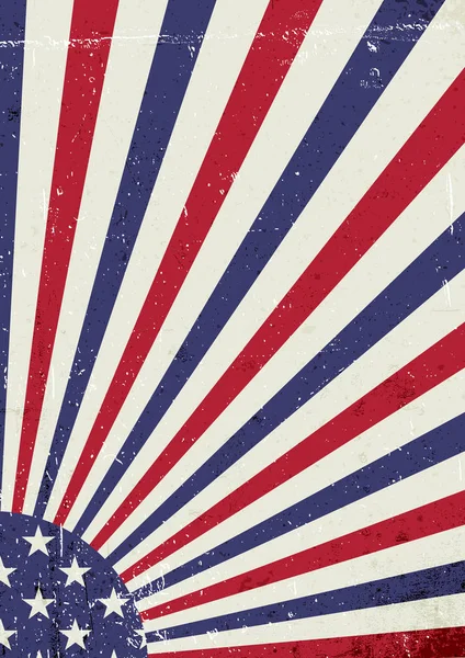 Grunge Estados Unidos da América Bandeira . —  Vetores de Stock