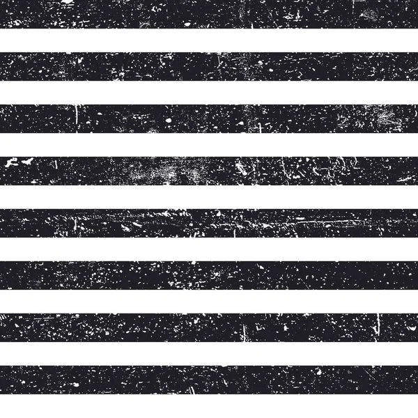 Lignes texturées noires motif sans couture . — Image vectorielle