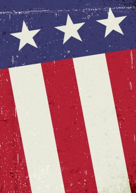 Grunge Amerika Birleşik Devletleri bayrağı