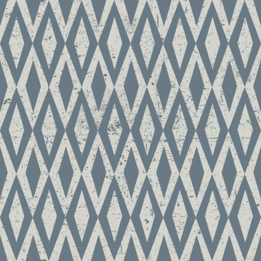 vintage rhombus desen