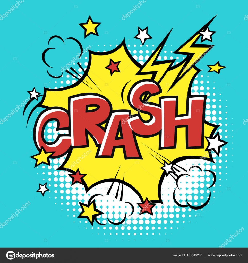 CRASH phrase in speech bubble Stock Vector Image by ©pashabo 161345200