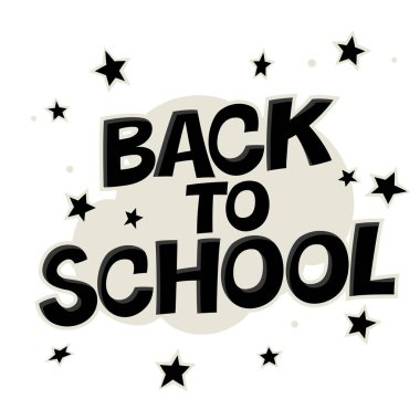 Çizgi roman yazı tipini geri okul ifade