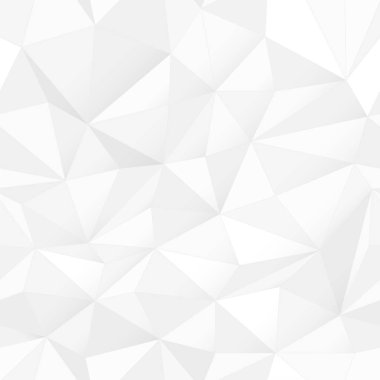 Beyaz düşük Poli desen 