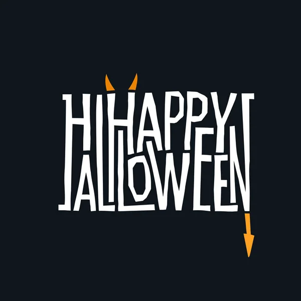 Design karet svátek Halloween — Stockový vektor